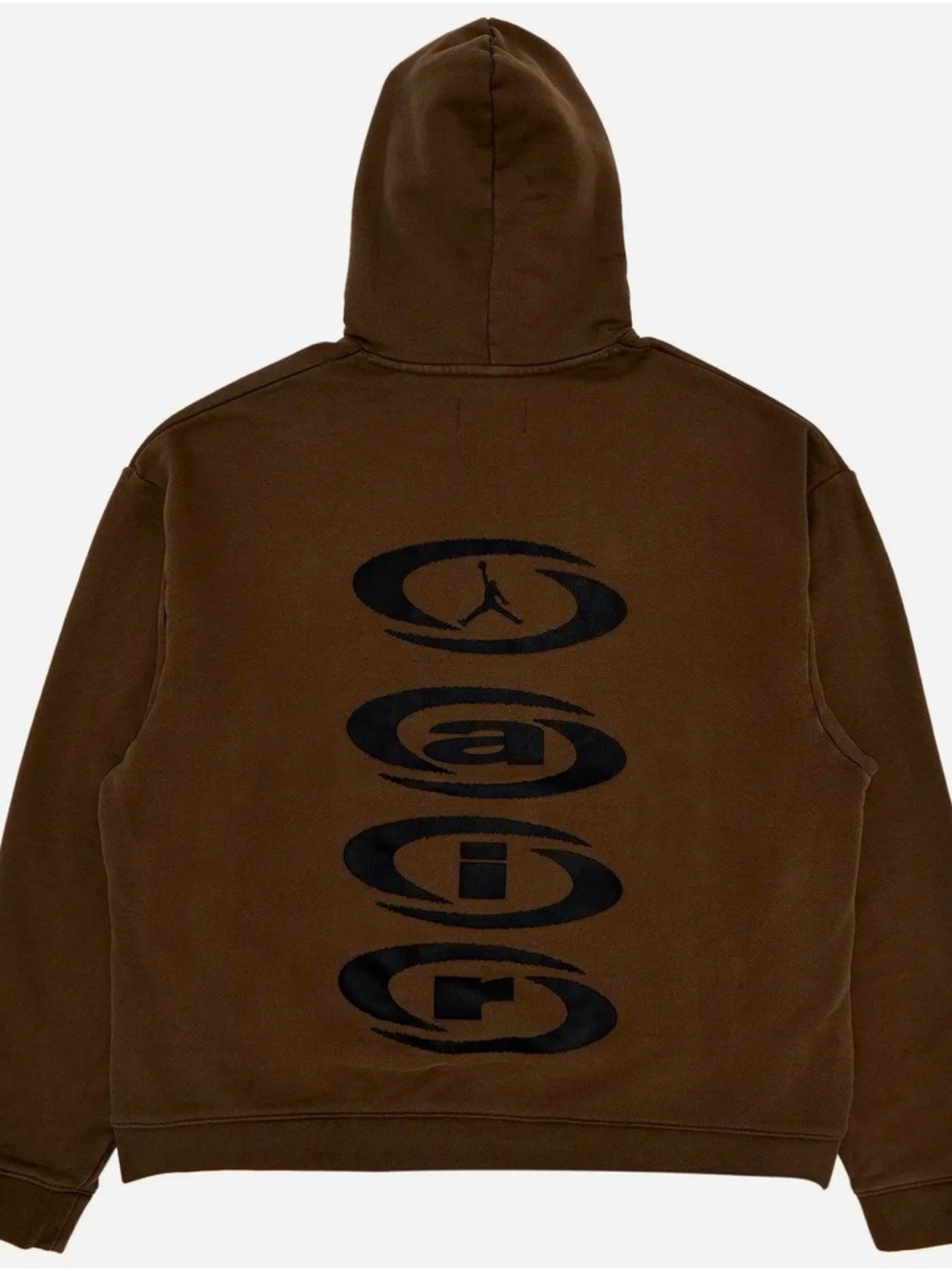 Jordan x Travis Scott Pullover Hoodie Palomino XXL 2XL NWT Heavyweight statement